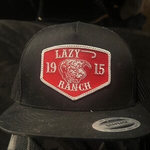 Black and Red Snapback Hat